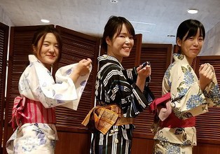 着物着付けレポート～6月ゆかた着付け～